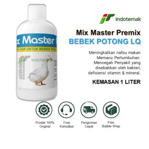 MIX MASTER LQ BEBEK PEDAGING-Untuk Penggemukan Bebek Dan Memacu Pertumbuhan Bebek