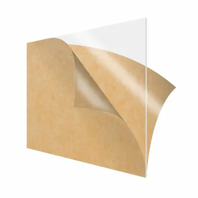 ASTARIGLAS Clear Cast Acrylic Sheet 1.5mm Thickness DIY for small size project - 2PCS