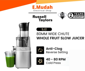 Russell Taylors Masticating Cold Press Slow Juicer | SJ2