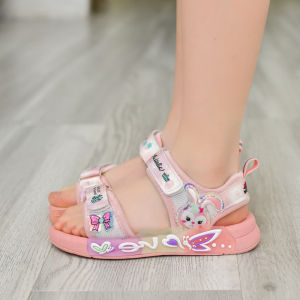 Dép Sandal. Dép Quai Hậu Bé Gái in hình Thỏ ngộ nghĩnh đáng yêu Xăng đan & Dép bé gái Phong Cách Thời Trang đế nhẹ êm chân thoáng khí ON129