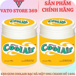 Kẹo sing-gum COOL AIR hương bạc hà mật ong chanh hủ 146g