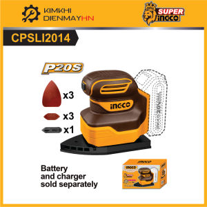 Thân máy chà nhám góc nhọn dùng pin 20v INGCO CPSLI2014