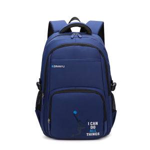 Junior High School Male Students 6 Wheel Trolley School Bag Climbing Stairs Large-capacity Trendy Travel leisure Backpack