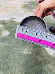 Alat Pelubang plastik mulsa atau Plong Bakar Tinggi 70cm