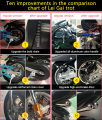 New Life 49cc Enduro motorcycle for kids Enduro Dirt Pocket bike for Kids 2 Stroke Gasoline Type 2 Tires Pull Start Ride on motorbike Mini Pocket Bike with Light Ride on Motor mini motorcycle.. 