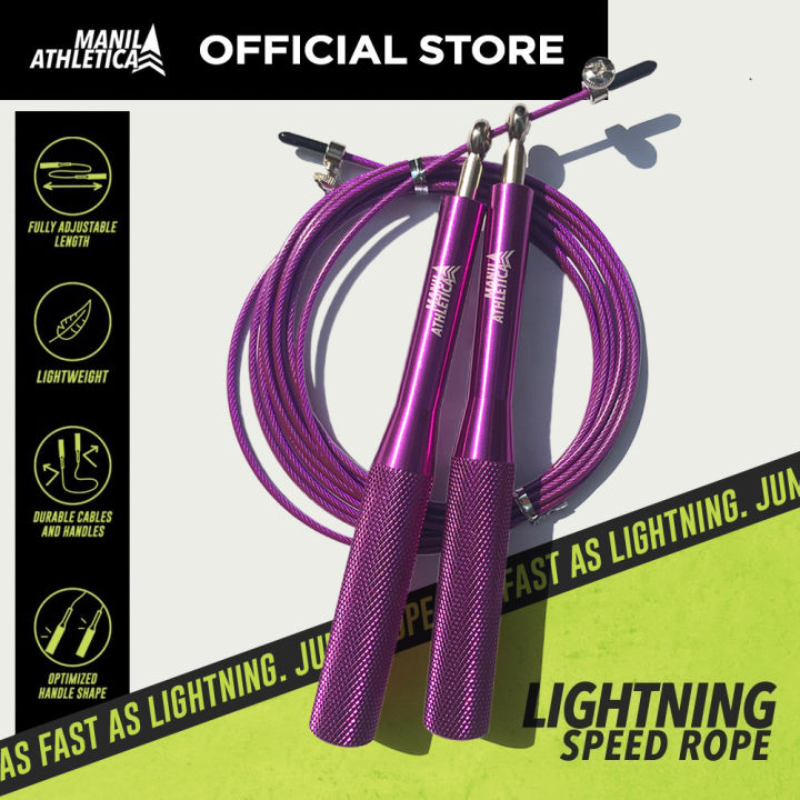 Manila Athletica Lightning Speed Rope Jumping Rope Jump Rope Fitness