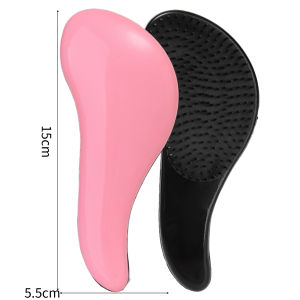 【Jealous Girl】Antistatic Massage Brush Winding Shower Wet Hair Curly Hair Brushes Comb Salon Hairdressing Hair Styling Tool