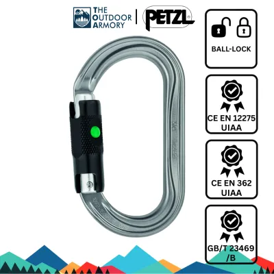 Petzl OK Carabiner - Ball-Lock