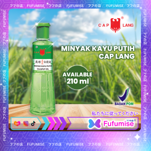 Minyak Kayu Putih Cap Lang | Caplang 210 ml (BPOM)