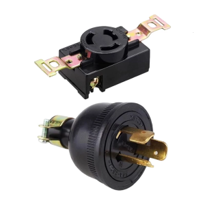 2KW GX160 Flexible Electric Connection Industry Power Plug Generator Plug Wire Connector Camping Accessories