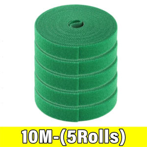 10/2M Wholesale Self Adhesive Plant Hook Loop Adjustable Nylon Cable Ties Support Bandage Fastener Tape Strip Garden Accessories