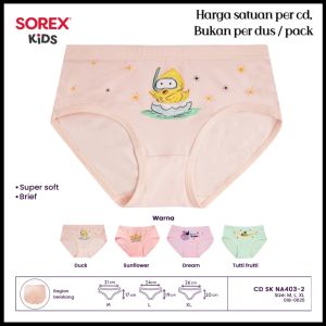 SOREX KIDS GIRL CD SK NA 403 - CELANA DALAM ANAK PEREMPUAN