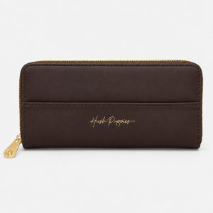 Hush Puppies Women Long Purse Zip Around Wallet PU Leather HLA679967
