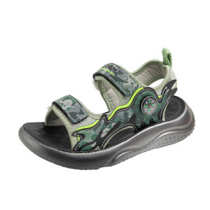 New Trend Kids Sandals Shoes Soft Sole Non-slip Camouflage Boys Sandals School Childrens Shoes Summer Holiday Beach Shoe I05123