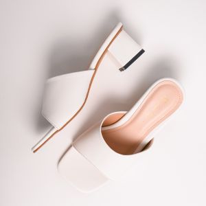 Sandal Wanita uk Besar 4142434445 Hak 5cm/Sandal Santai Wanita Big Size/Sandal Selop Pesta & Keundangan