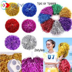 CHINK 1pc/1Pair 2 styles Cheerleading Pom Poms Party Dance Accessory Sports Pompoms Cheer