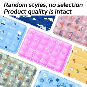 Lovinland Summer Must-Have Pet Ice Sleeping Pad kucing kusyen kalis air anjing penyejukan Mat untuk Sofa luar kartun Cool Mat Gel lembut Mat bernafas Pet Crate Pad mudah alih boleh dibasuh melegakan haba