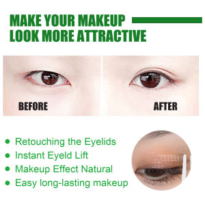 EELHOE  Double Eyelid Tape Set   Natural Long-lasting Invisible Breathable No-trace Glue-free Styling Big Eye Beauty Stickers