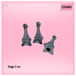 CG4 Charm Menara Eiffel Non Metal Tinggi 3cm (persatuan)