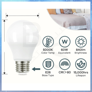 E27 Led Bulb White/WarmWhite 3W-12W 85% Energy Saving LED Bulb For Room