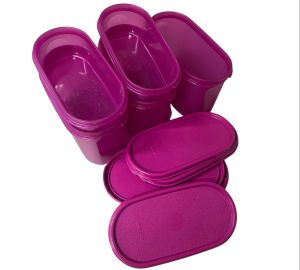 Tupperware Set - Long Round Box 11110594 #Food #Storage #Lunchbox