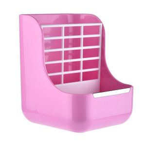 OUTOPEN Chinchilla Rats for Grass Pet Feeding Rack Guinea Pig Cage Accessories Small Animal Supplies Rabbit Hay Feeder Hamster Feeder Rabbit Feeding Bowl