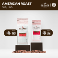 Silcafe American Roast 100% Robusta light roast for brewed coffee  whole beans and ground coffee 500g 1KG. 