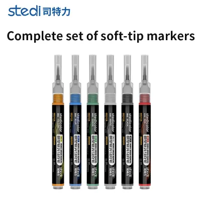 stedi double-ended marker nylon nib moredurable gundam model painting coloringtools