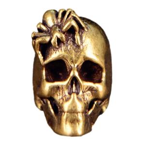 Gothic Skull Spiders Swords Pendant Ideal for Paracord and Necklaces Craft Projects Paracord Bead Cultural Crafts