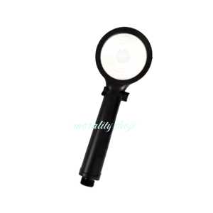 hand shower hitam hemat air minimalis 150FH / kepala shower black on off plastik