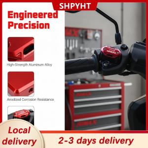 [COD] SHPYHT Local delivery Ship within 24 hours Replacement CNC Brake Fuel Oil Cap for NMAX155 V1 V2 V3 Motorcycle Leak Proof Stylish Cover Upgrade