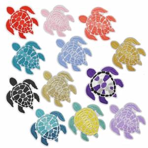 Embroidered Turtles Patches Applique Diy Crafts for Jeans Hat Bag Scarf Curtain Clothes Accessories Badges Sew on