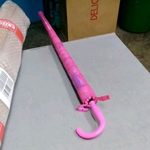 Sunny Smiles and Rainy Day Adventures: 19\" Kids Umbrella with Plastic Cover Tube for Weather Protection!