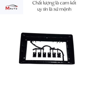 Mặt Dưỡng 9 Inch Lắp Màn Hình Android Ô Tô – Form Chuẩn Không Cắt Chế Nhựa ABS Bền Đẹp Tương Thích Nhiều Dòng Xe
