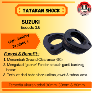 Lift Kit Support Shock Karet Tatakan Support Shockbreaker Depan Suzuki Escudo 1.6