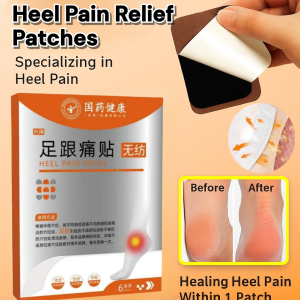 Heel Pain Relief Patches 足跟筋膜炎贴 Plantar Fasciitis Bone Stickers Herbal Extracts Heel Care Relieve Fatigue