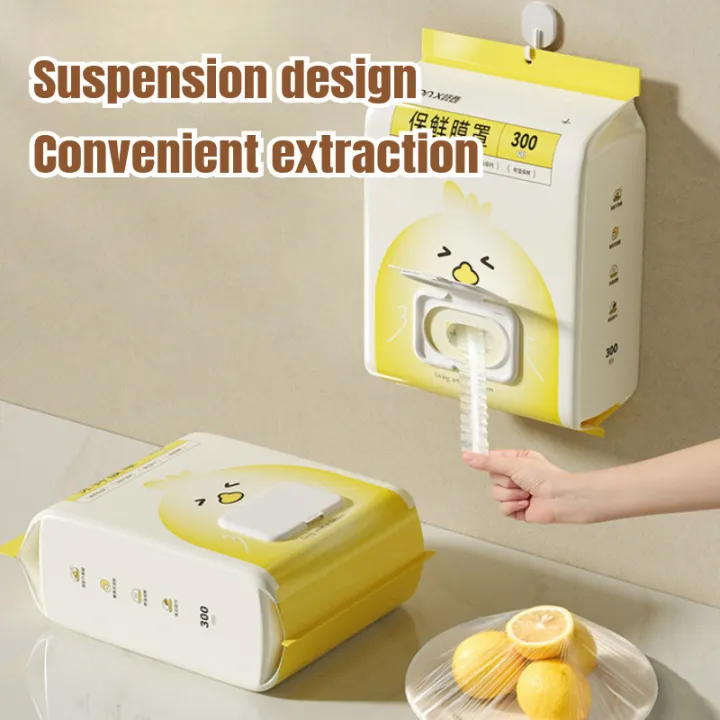 300pcs%20Food%20Grade%20Disposable%20Plastic%20Wrap%20Elastic%20Stretch%20Food-Grade%20Fresh-keeping%20Film%20Bags%20Storage%20-%20Image%204