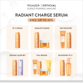 WARDAH 10% Vitamin C + Ferulic Acid Radiant Charge Serum 20 ml - Brightening Serum yang Menghilangkan dan Mencegah Noda Hitam Tak Terlihat untuk Kulit Cerah Lebih Lama - Skincare. 