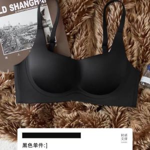 Không đánh dấu Phong cách mỏng manh hơn Quần lót nữ ngực nhỏ tập hợp Hỗ trợ hàng đầu Chống chảy xệ Hỗ trợ mềm Không có vòng thép Recei