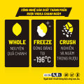 [SALE 25.5] [HSD: 28/08/2025] Thùng 24 Lon -196 Vodka Soda Vị Chanh (320ml/lon) - Nồng độ cồn 4.8%. 
