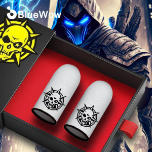 BlueWow S11 Finger Gaming Sleeves Professional Finger Sleeve for Gaming Touch Screen For Girl Walking Breathable Sweat-proof Mobile Game Finger Covers