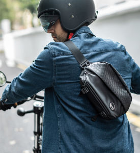 ROCKBROS Backpack Universal Riding Messenger Bag Motorcycle Bag Sports Shoulder Backpack Traveling Backpack Waist Bag Bicycle Bag For Men And Women