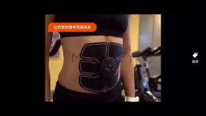 AE Smart fitness device weight loss belt belly slimming and abdominal strengthening device abdominal slimming patch home-use fitness equipment for lazy people abdominal strengthening device