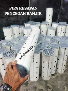 PIPA BIOPORI RESAPAN AIR HUJAN 4INCH 100CM pipa tabung biopori