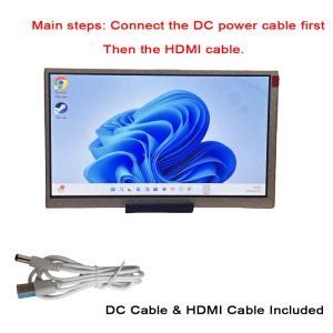Màn hình phụ máy tính 7 inch cho thùng máy theo dõi CPU GPU với AIDA64 không kèm vỏ tương thích Raspberry Pi