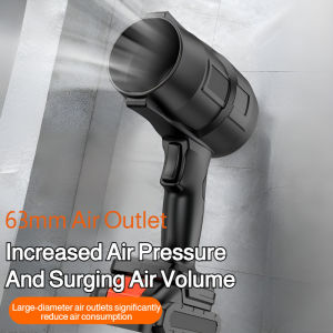 Powerful storm fan wireless high power handheld lithium blower leaf powerful blowing turbine machine