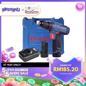 DONGCHENG 12V DCJZ1202E ( DCJZ1202 ) CORDLESS DRIVER DRILL WITH BATTERY CHARGER [ DONGCHENG 12V ]