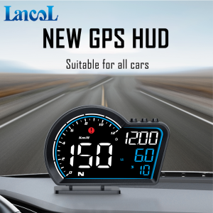 G16 Car GPS Head Up Display HUD Gauge Speedometer Projector With Compass Tripmeter Overspeed Alarm Electronic Accessories For All Cars