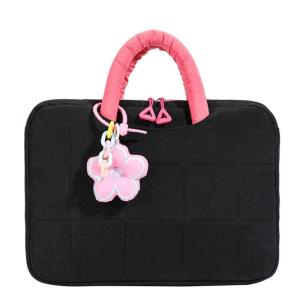 Stylish Florals Laptop Tablets Case With Thick Padding Lightweight Durability Fabric Sleeve For School Office Commutes