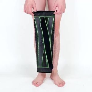 Guoftstars 1 Pair Long Knee Guard Knee Support for Knee Pain Work Running Basketball Joint Pain Knee Compression Sleeve.AutoMaxion